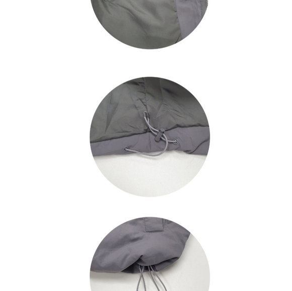 Beige oversized Puffer Jacket - Picture 4 of 6